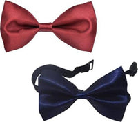 Combo of Maroon & Navy Blue Bow (Pack Of 2) (5630250647713)