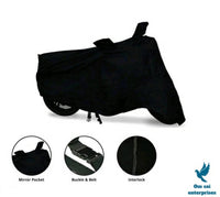Essential Black Polyester Dust And Waterproof Bike Body Cover For Hero Xpluse 200 (6055955988641)